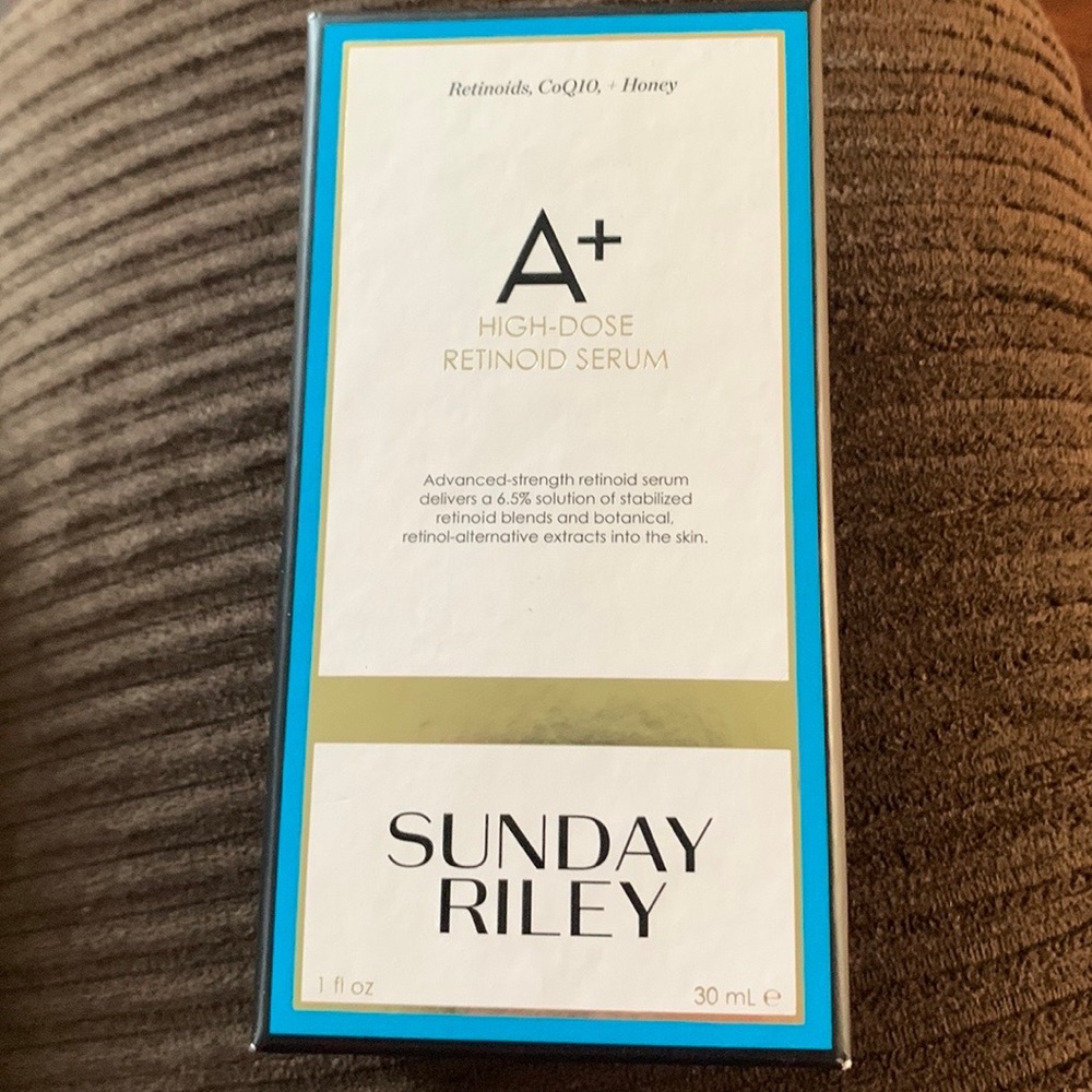 Sunday Riley A+ High Dose Retinoid Serum With Honey 1 FL  OZ